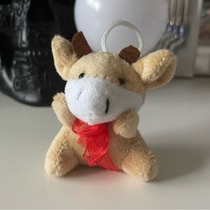 3/$15 Mini Stuffed Animal Toy with Loop for Keychain or Ornament